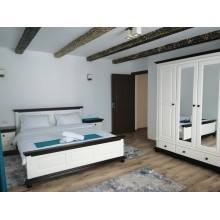 Set mobila dormitor Bucovina 160-4, lemn masiv, alb