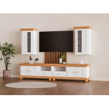 Set mobila living Bucovina 250-1, lemn masiv,  clasic