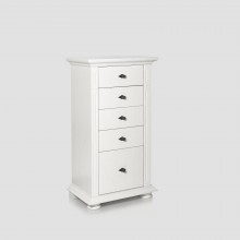 Comoda lemn masiv Verona, 5 sertare, 55x106x41 cm